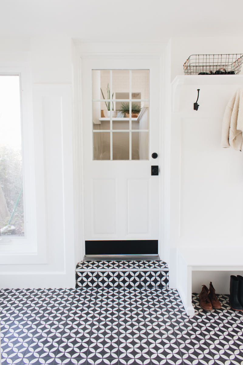 Mudroom Before & After - MIKO BOWEN