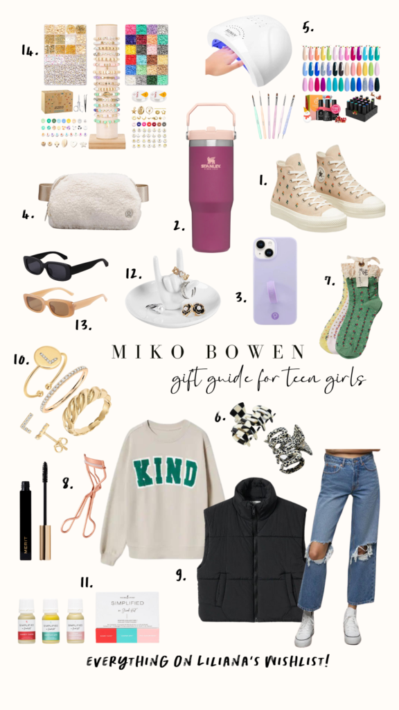 Teen Girls Gift Guide 2022 - MIKO BOWEN